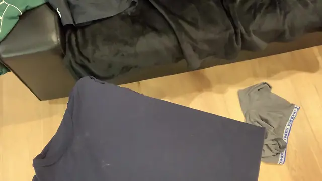 Rugby puppy masturbates in coachs office