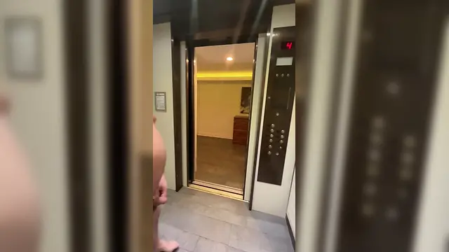 Ryan geraghty naked in hotel corridors and elevator