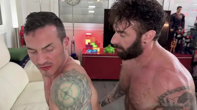 Muscle domination: scott carter and derek kage take on a hairy big cock anal cumshot bigcock hunks latinos blowjob bareback creampie hardcore mus