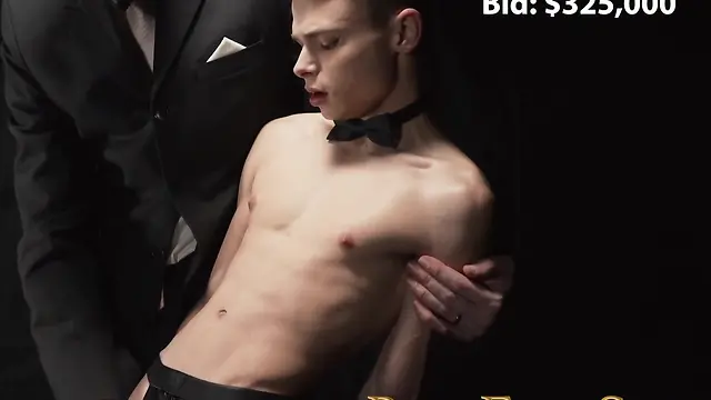 Twink toy gets dominated by hung jock in bareback dildo play: a boyforsale story