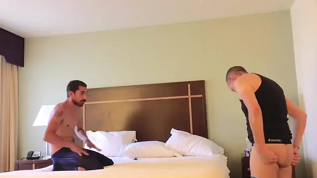 Raw hotel party: breeding a cumdump jockstrap bottom in sacramento
