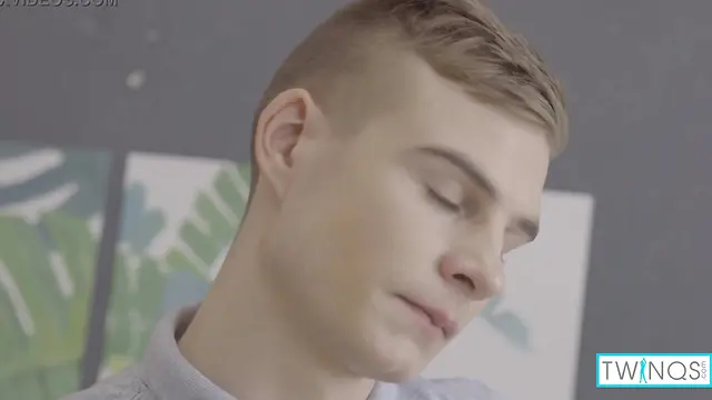 Steamy anal massage: lucas receives logans massive cock in his tight ass!