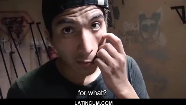 Latino handyman gets paid for hot anal action with young spanish twink