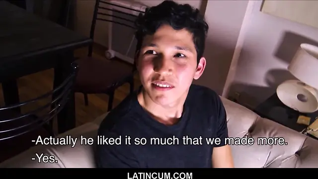 Amateur latino twinks get paid for hot anal action on camera in buenos aires