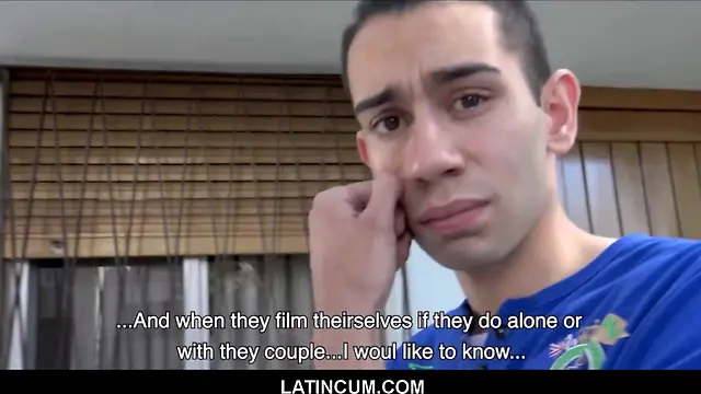 Spanish latino twink gets paid for hot anal action with amateur boy