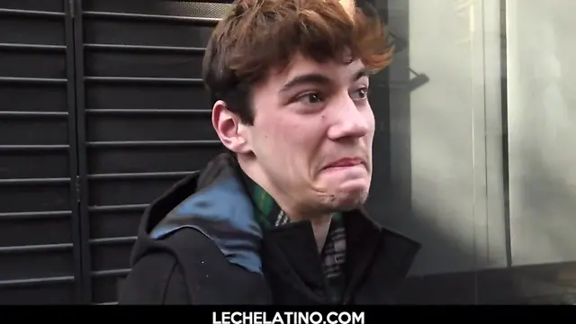 Wild latino teen screams with pleasure as his hairy ass gets pounded on the street for cash - lechelatino.com