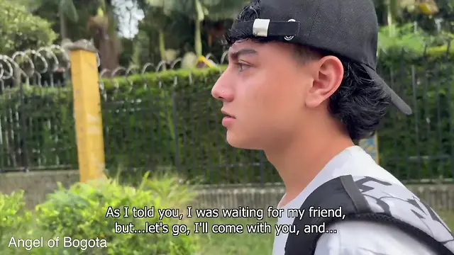 A night guide in Angel of Bogota: File 45, featuring a Latino man’s intense encounter