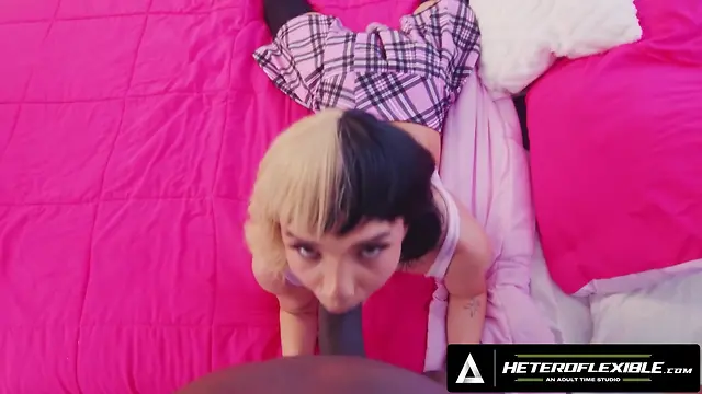 Young and sexy twink Harrison Feels gets his ass eaten and smashed hard