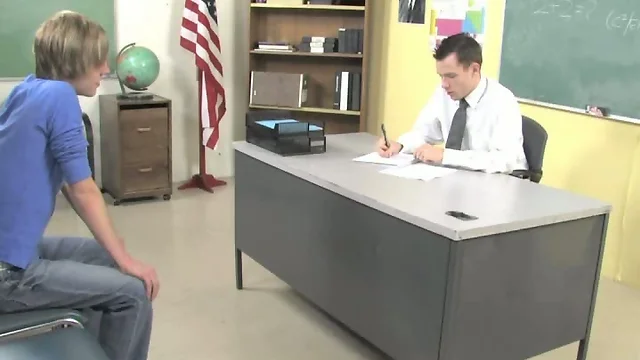 Boy fucks his sexy teacher